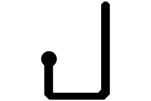 15mm Door Bottom Track