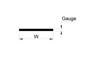 20mm x 1.6mm Flat Bar (Sill Support)