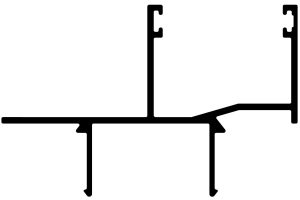 10044-DG Head/Sill Adapter