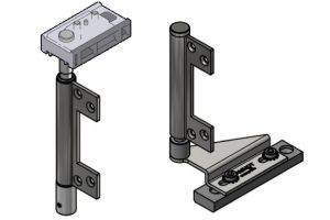 Right Hand Pivot Set Stainless