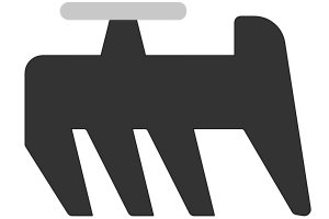 Large Captive Wedge to Suite 24mm/26mm Glass 