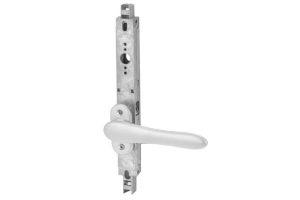 Interlock Twin Bolt Kit in Satin Chrome: Non-Locking
